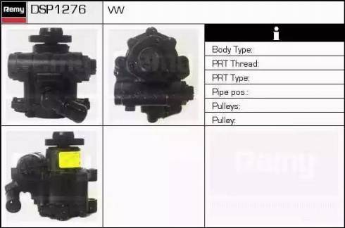 Remy DSP1276 - Hydraulic Pump, steering system autospares.lv