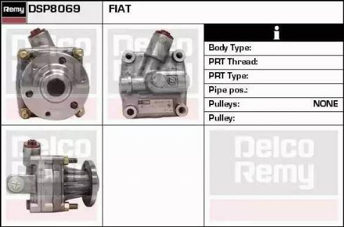 Remy DSP8069 - Hydraulic Pump, steering system autospares.lv