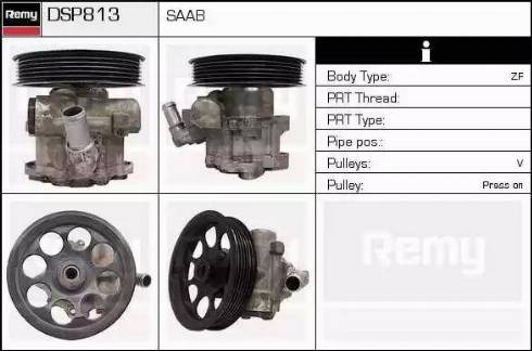 Remy DSP813 - Hydraulic Pump, steering system autospares.lv