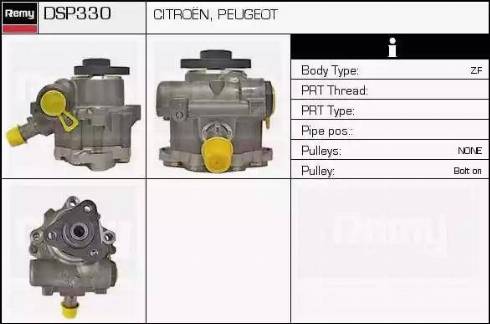 Remy DSP330 - Hydraulic Pump, steering system autospares.lv