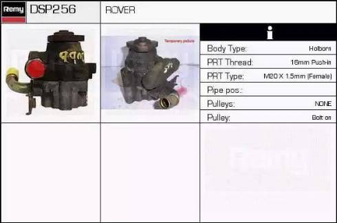 Remy DSP256 - Hydraulic Pump, steering system autospares.lv