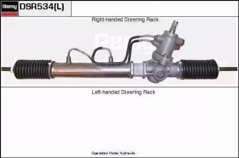 Remy DSR534L - Steering Gear autospares.lv