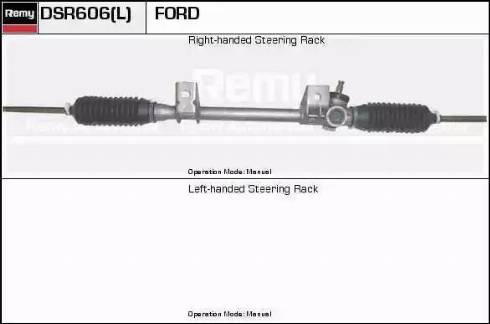 Remy DSR606L - Steering Gear autospares.lv