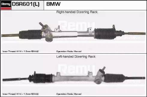 Remy DSR601L - Steering Gear autospares.lv