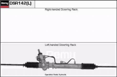 Remy DSR142L - Steering Gear autospares.lv