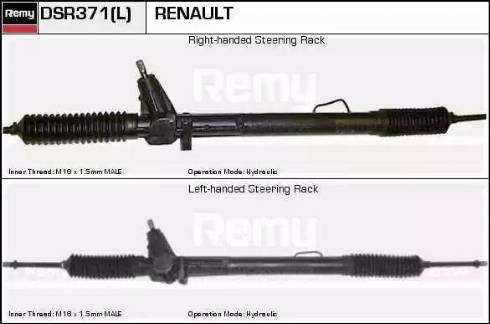 Remy DSR371L - Steering Gear autospares.lv