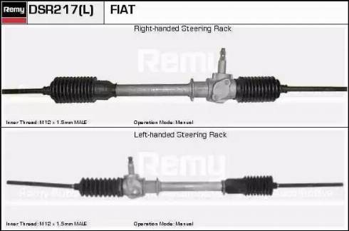 Remy DSR217L - Steering Gear autospares.lv