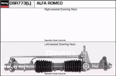 Remy DSR773L - Steering Gear autospares.lv