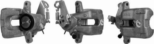 Remy RAB84981 - Brake Caliper autospares.lv