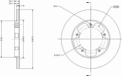 Remy RAD1969C - Brake Disc autospares.lv