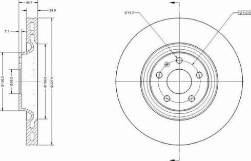 Remy RAD1964C - Brake Disc autospares.lv