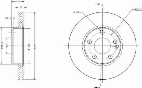 Remy RAD1420C - Brake Disc autospares.lv