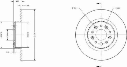 CAR 186797 - Brake Disc autospares.lv