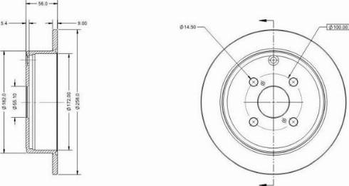 Remy RAD1637C - Brake Disc autospares.lv