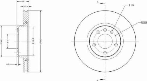 Remy RAD1621C - Brake Disc autospares.lv