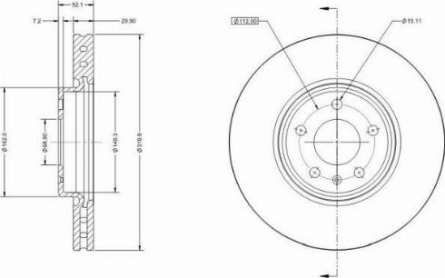 Remy RAD1062C - Brake Disc autospares.lv