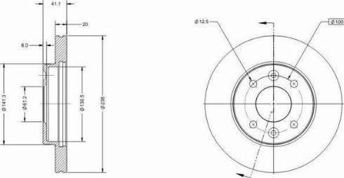 Remy RAD1081C - Brake Disc autospares.lv