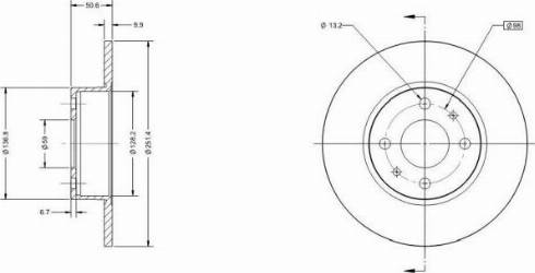 Remy RAD1088C - Brake Disc autospares.lv