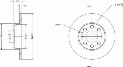 Remy RAD1082C - Brake Disc autospares.lv