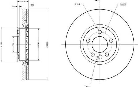 Remy RAD1030C - Brake Disc autospares.lv