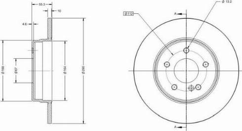 Remy RAD1139C - Brake Disc autospares.lv