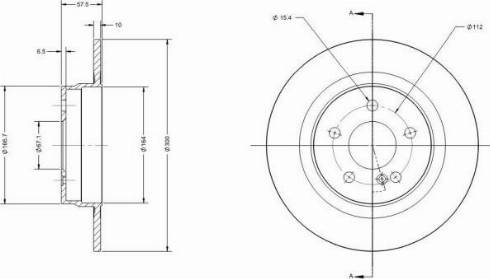 Remy RAD1173C - Brake Disc autospares.lv