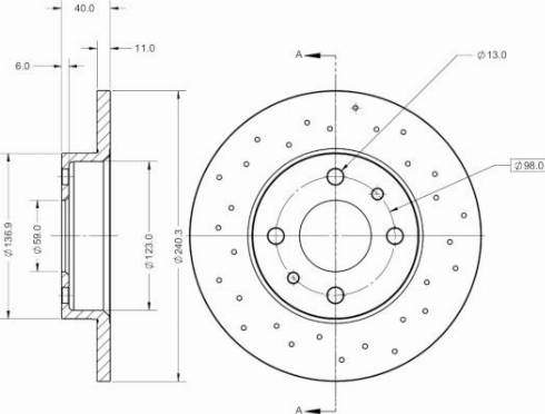 Remy RAD1891C - Brake Disc autospares.lv