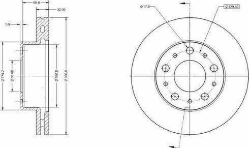 Remy RAD1886C - Brake Disc autospares.lv