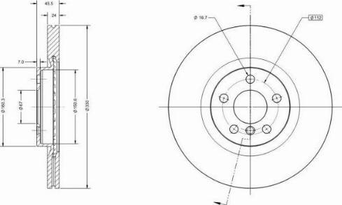 Remy RAD1876C - Brake Disc autospares.lv