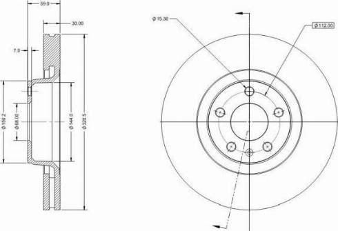 Remy RAD1381C - Brake Disc autospares.lv