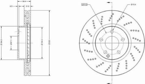 Remy RAD1330C - Brake Disc autospares.lv