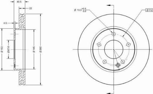 Remy RAD1236C - Brake Disc autospares.lv