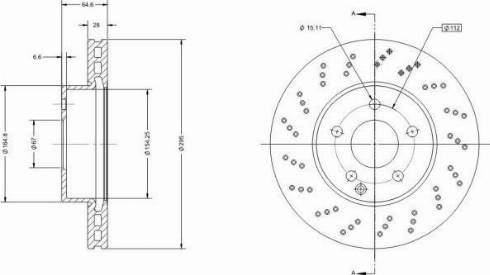 Remy RAD1276C - Brake Disc autospares.lv