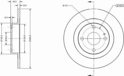 Remy RAD1796C - Brake Disc autospares.lv