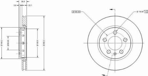 Remy RAD1791C - Brake Disc autospares.lv