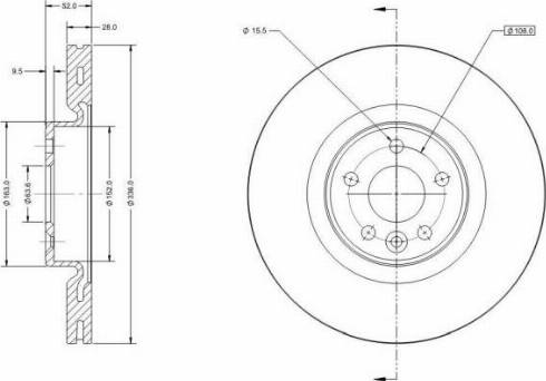 Remy RAD1759C - Brake Disc autospares.lv