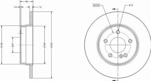 Remy RAD1701C - Brake Disc autospares.lv