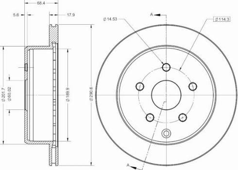 Remy RAD2485C - Brake Disc autospares.lv