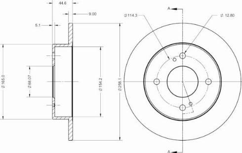 Remy RAD2488C - Brake Disc autospares.lv