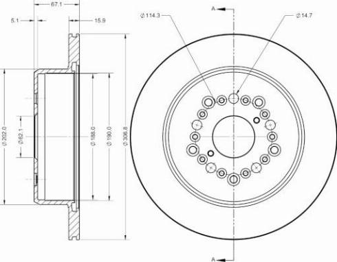 Remy RAD2592C - Brake Disc autospares.lv