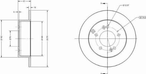 Remy RAD2099C - Brake Disc autospares.lv