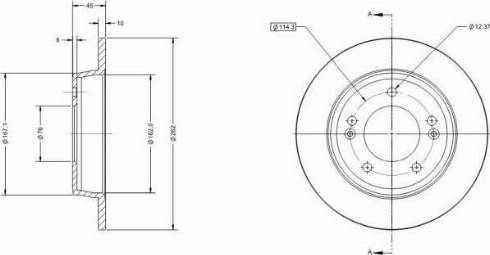 Remy RAD2094C - Brake Disc autospares.lv