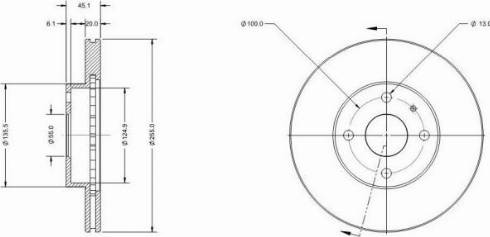 Remy RAD2019C - Brake Disc autospares.lv