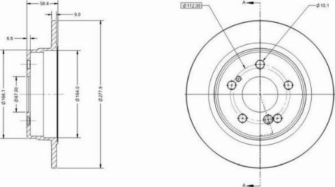 Remy RAD2028C - Brake Disc autospares.lv