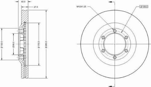 Remy RAD2155C - Brake Disc autospares.lv