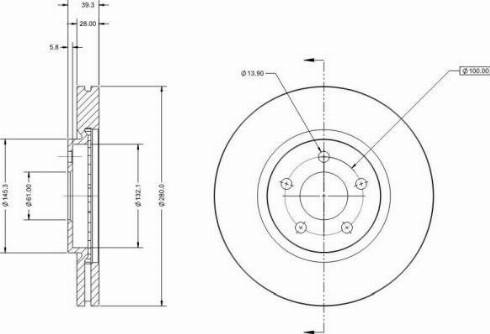 Remy RAD2114C - Brake Disc autospares.lv