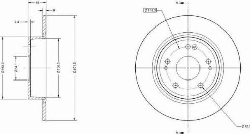 Remy RAD2118C - Brake Disc autospares.lv