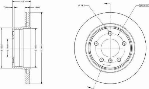 Remy RAD2126C - Brake Disc autospares.lv