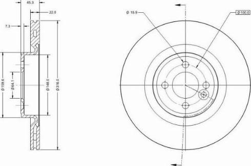 Remy RAD2127C - Brake Disc autospares.lv