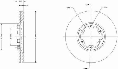 Remy RAD2351C - Brake Disc autospares.lv